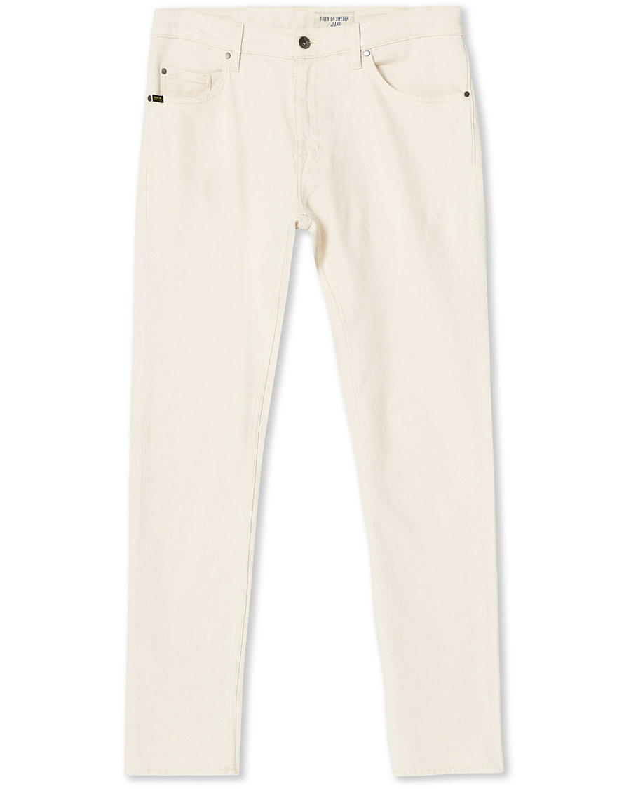 Men | Jeans | Tiger of Sweden Jeans | Pistolero Comfort Stretch Discovery Jeans Ecru