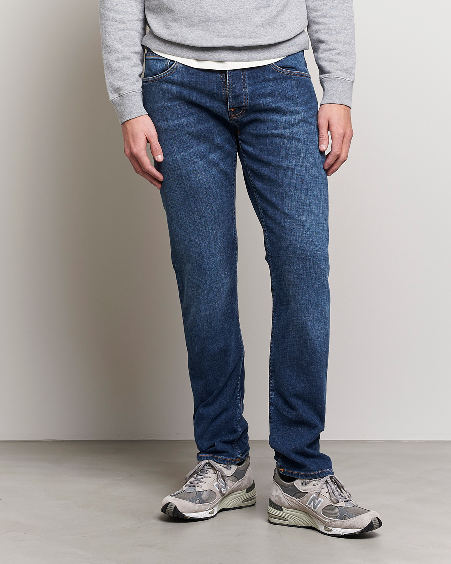 Men | Blue jeans | Nudie Jeans | Grim Tim Jeans Indigo Myth