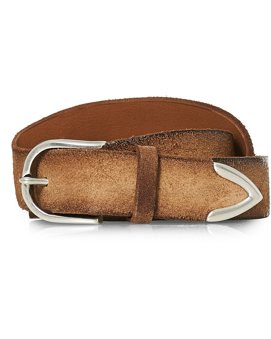 Men | Orciani Handmade Suede Belt 3 cm Sabbia | Orciani | Handmade Suede Belt 3 cm Sabbia