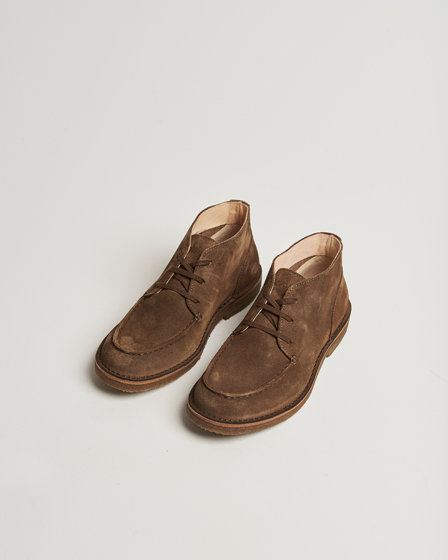 Men | Boots | Astorflex | Deukeflex Chukka Boot Dark Khaki Suede