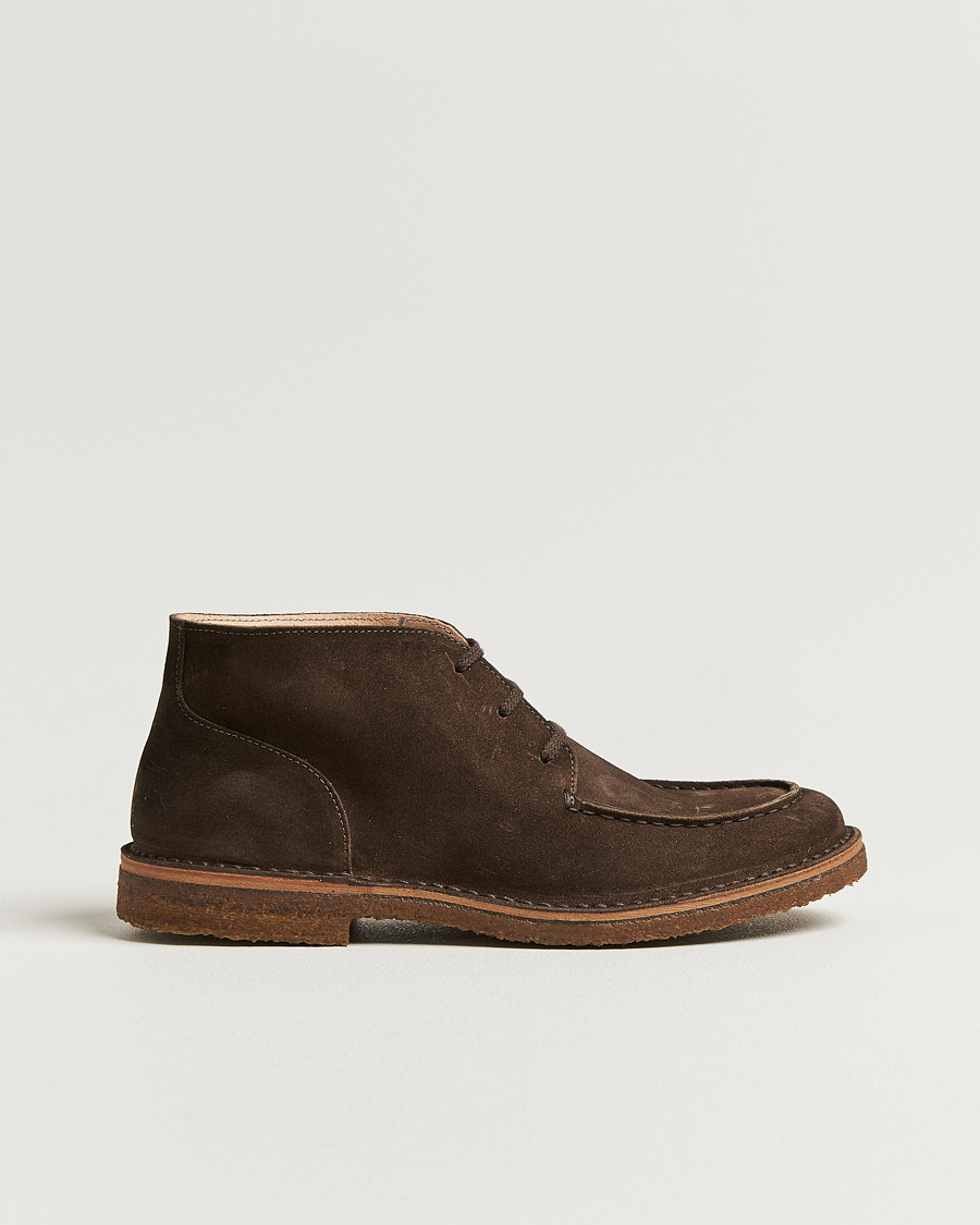 Men | Boots | Astorflex | Deukeflex Chukka Boot Dark Brown Suede