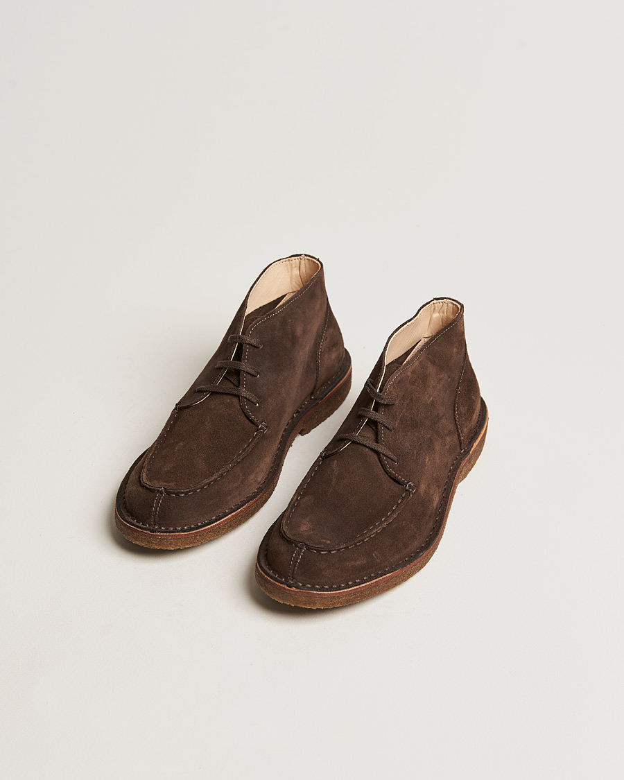 Men | Shoes | Astorflex | Dukeflex Chukka Boot Dark Brown Suede
