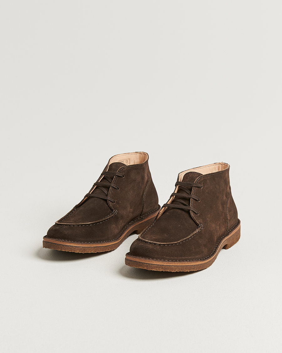 Men | Boots | Astorflex | Deukeflex Chukka Boot Dark Brown Suede