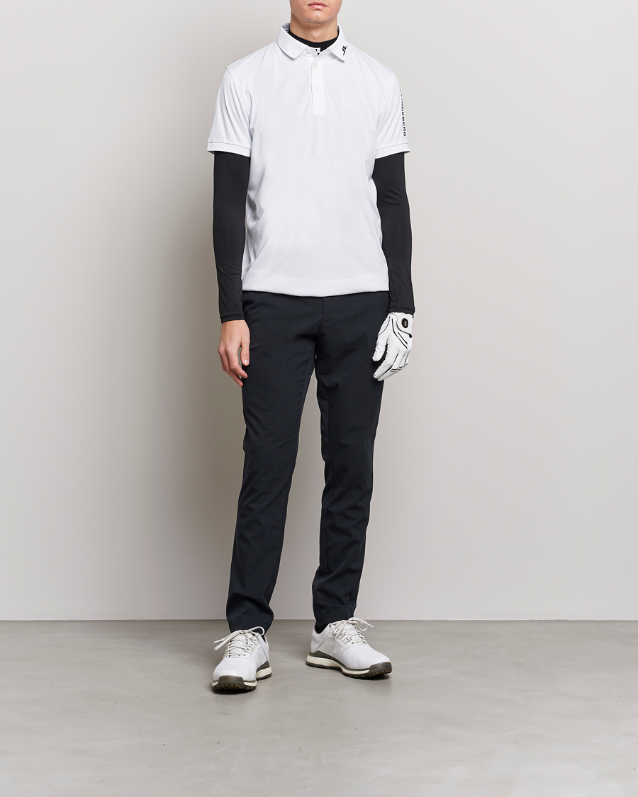 Men | T-Shirts | J.Lindeberg | Aello Soft Compression Tee Black