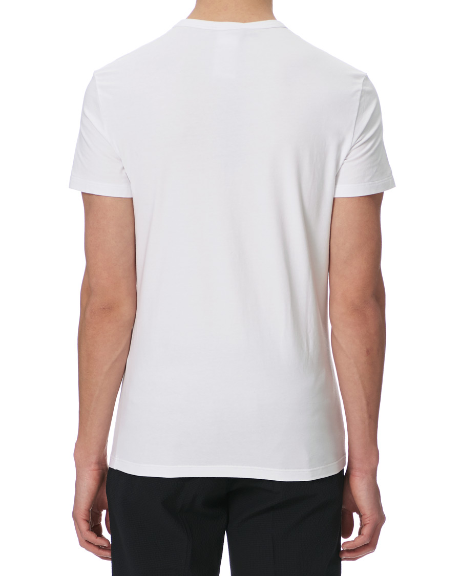 Men | T-Shirts | Versace | Logo Tee White
