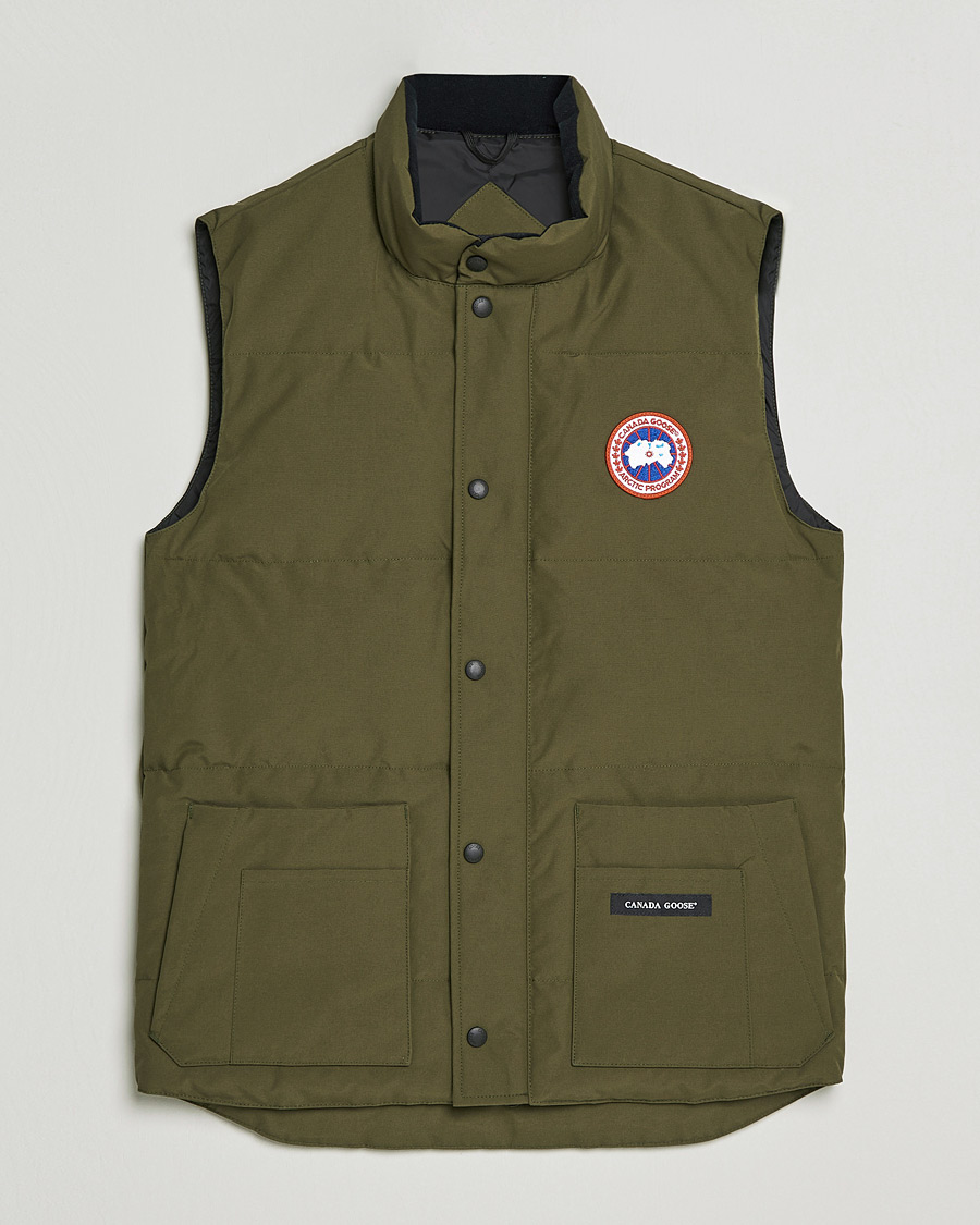 Men | Gilets | Canada Goose | Freestyle Crew Vest Military