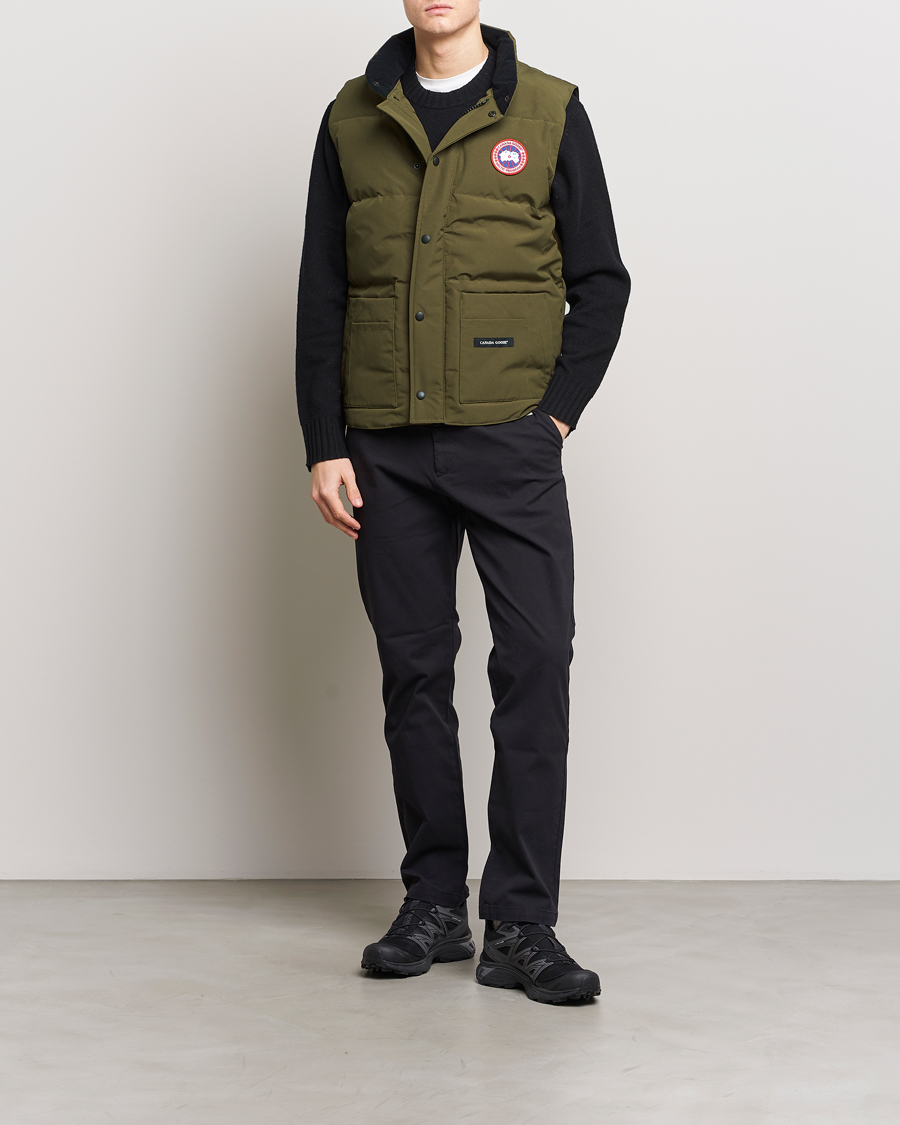 Men | Gilets | Canada Goose | Freestyle Crew Vest Military