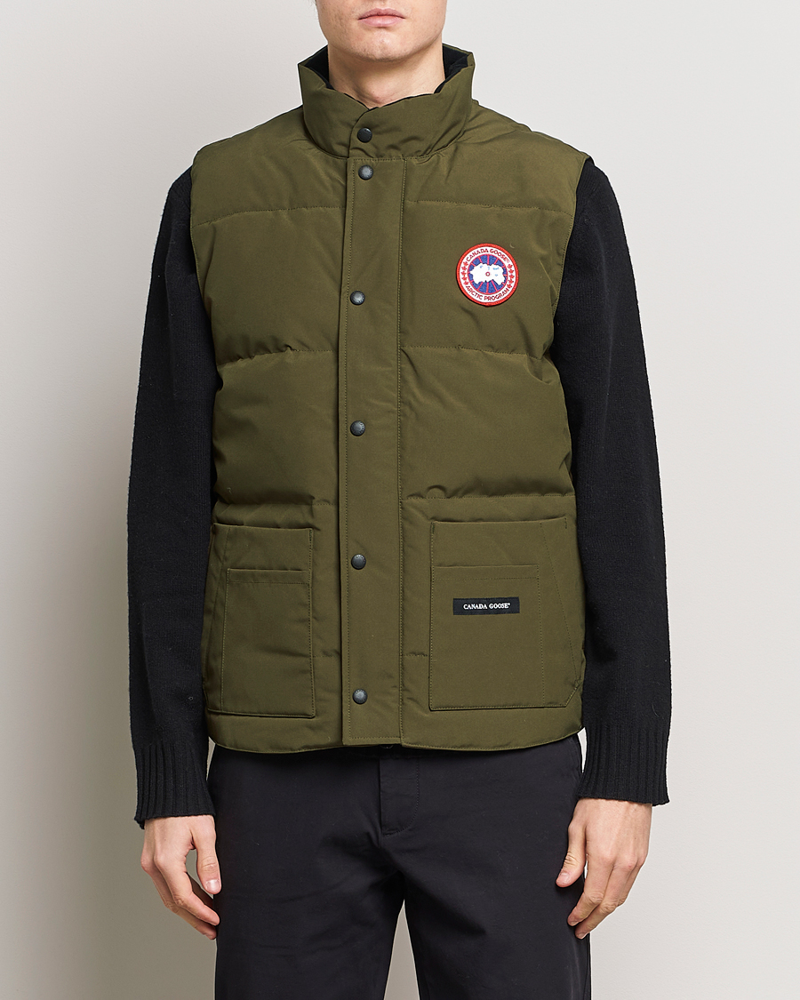 Men | Gilets | Canada Goose | Freestyle Crew Vest Military