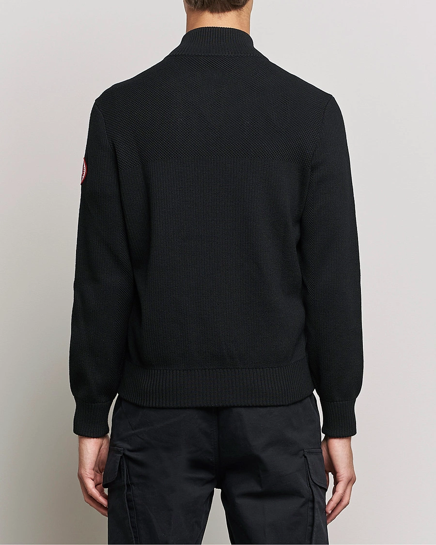 Men | Coats & Jackets | Canada Goose | Hybridge Knit Jacket Black