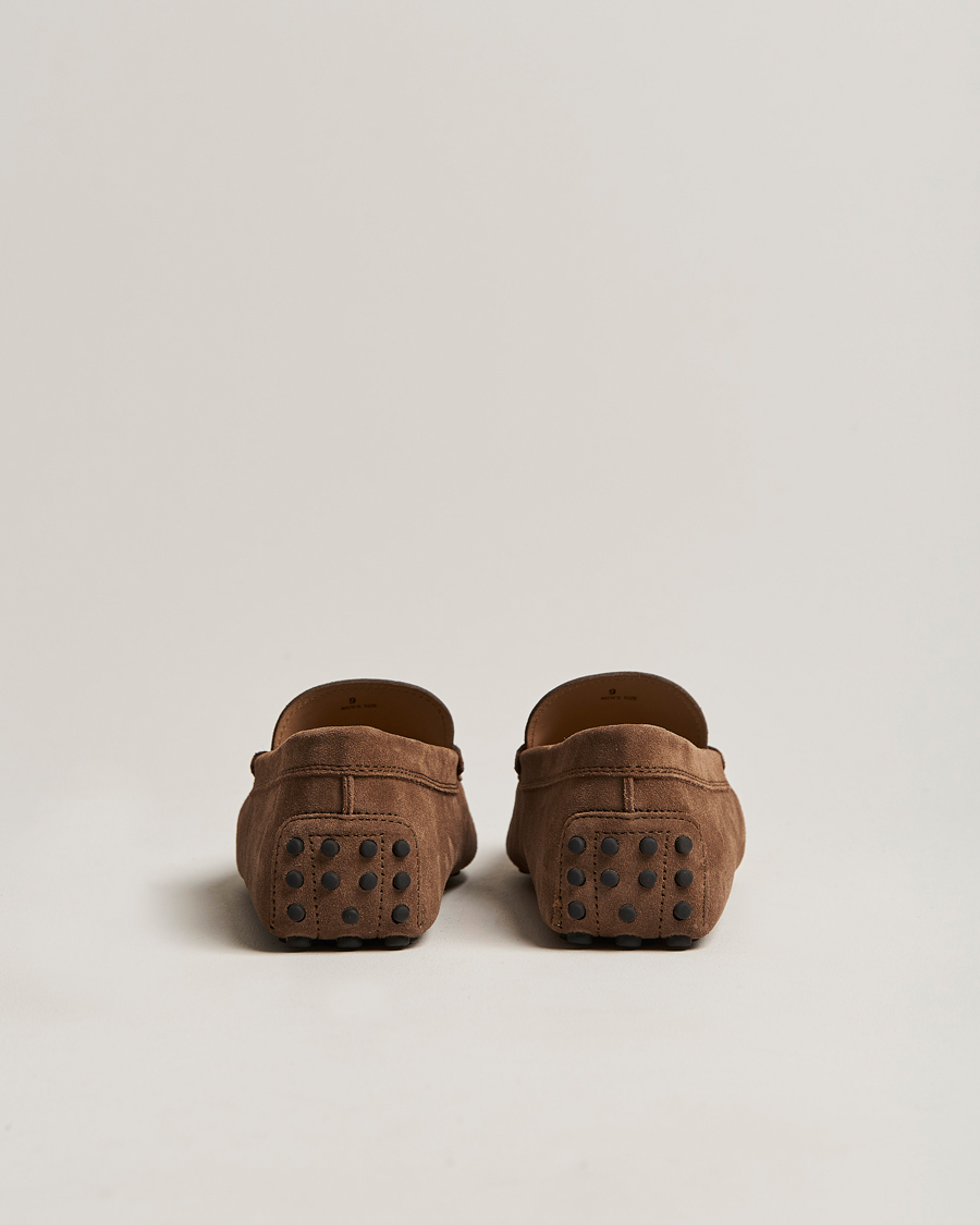 Men | Tod's Gommino Carshoe Brown Suede | Tod's | Gommino Carshoe Brown Suede
