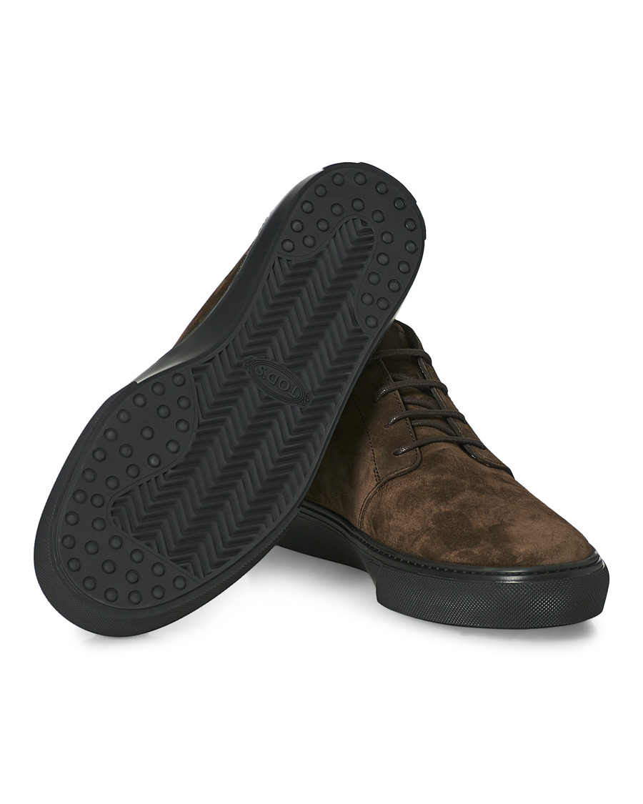 Men | Tod's Casetta Chukka Boots Dark Brown Suede | Tod's | Casetta Chukka Boots Dark Brown Suede
