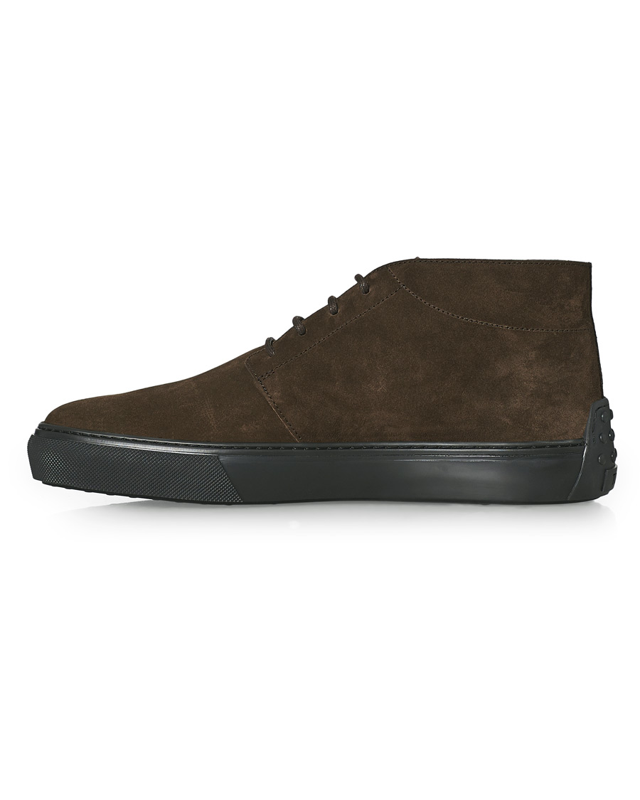 Men | Tod's Casetta Chukka Boots Dark Brown Suede | Tod's | Casetta Chukka Boots Dark Brown Suede