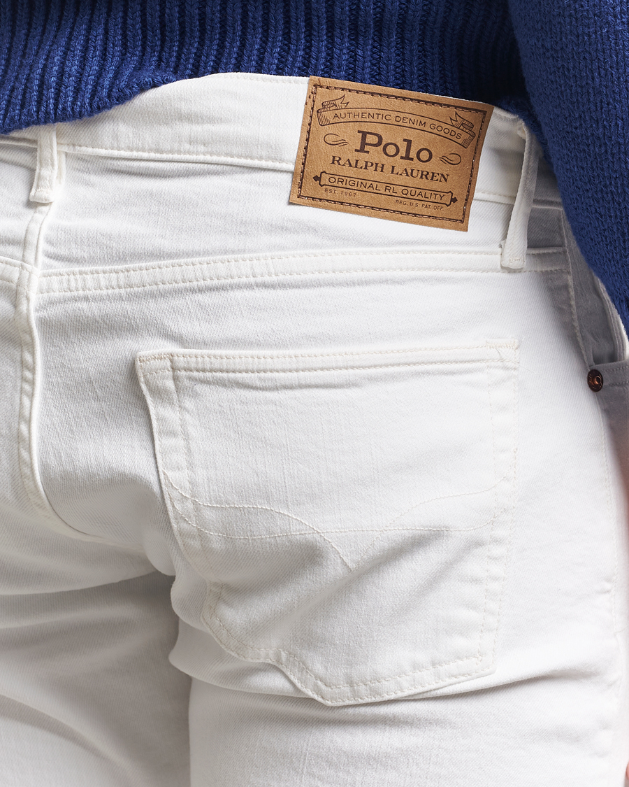 Men | Jeans | Polo Ralph Lauren | Sullivan Slim Fit Stretch Jeans Hudson White