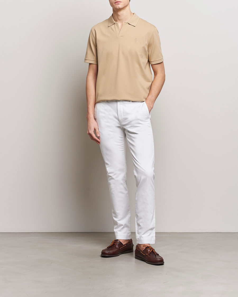 Polo Ralph Lauren Slim Fit Stretch Chinos White at CareOfCarl.com