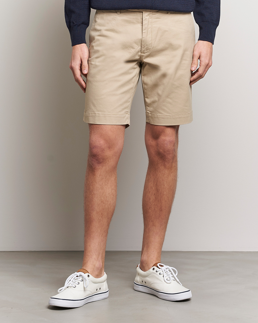 Men | Polo Ralph Lauren | Polo Ralph Lauren | Tailored Slim Fit Shorts Khaki