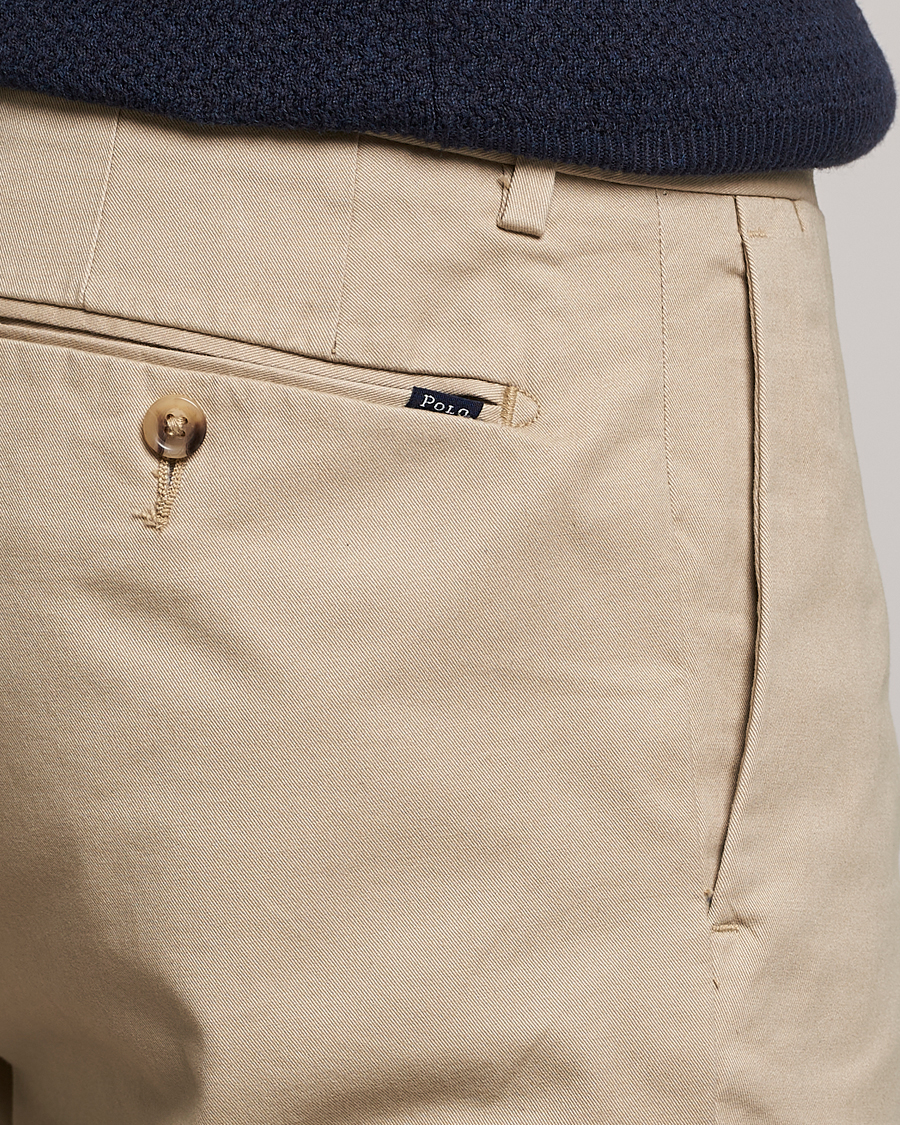Men | Shorts | Polo Ralph Lauren | Tailored Slim Fit Shorts Khaki