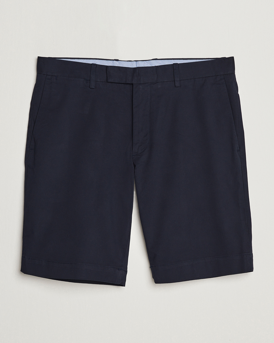 Men | Shorts | Polo Ralph Lauren | Tailored Slim Fit Shorts Aviator Navy