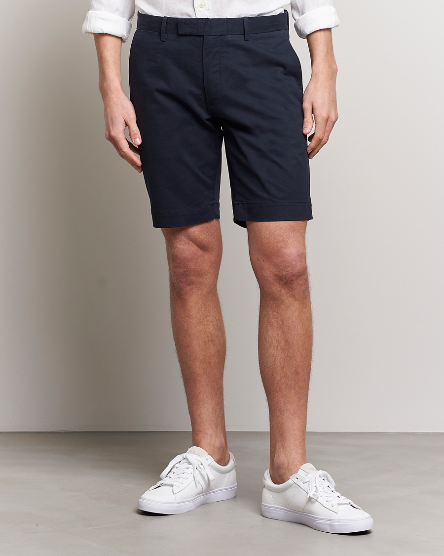 Men | Chino Shorts | Polo Ralph Lauren | Tailored Slim Fit Shorts Aviator Navy
