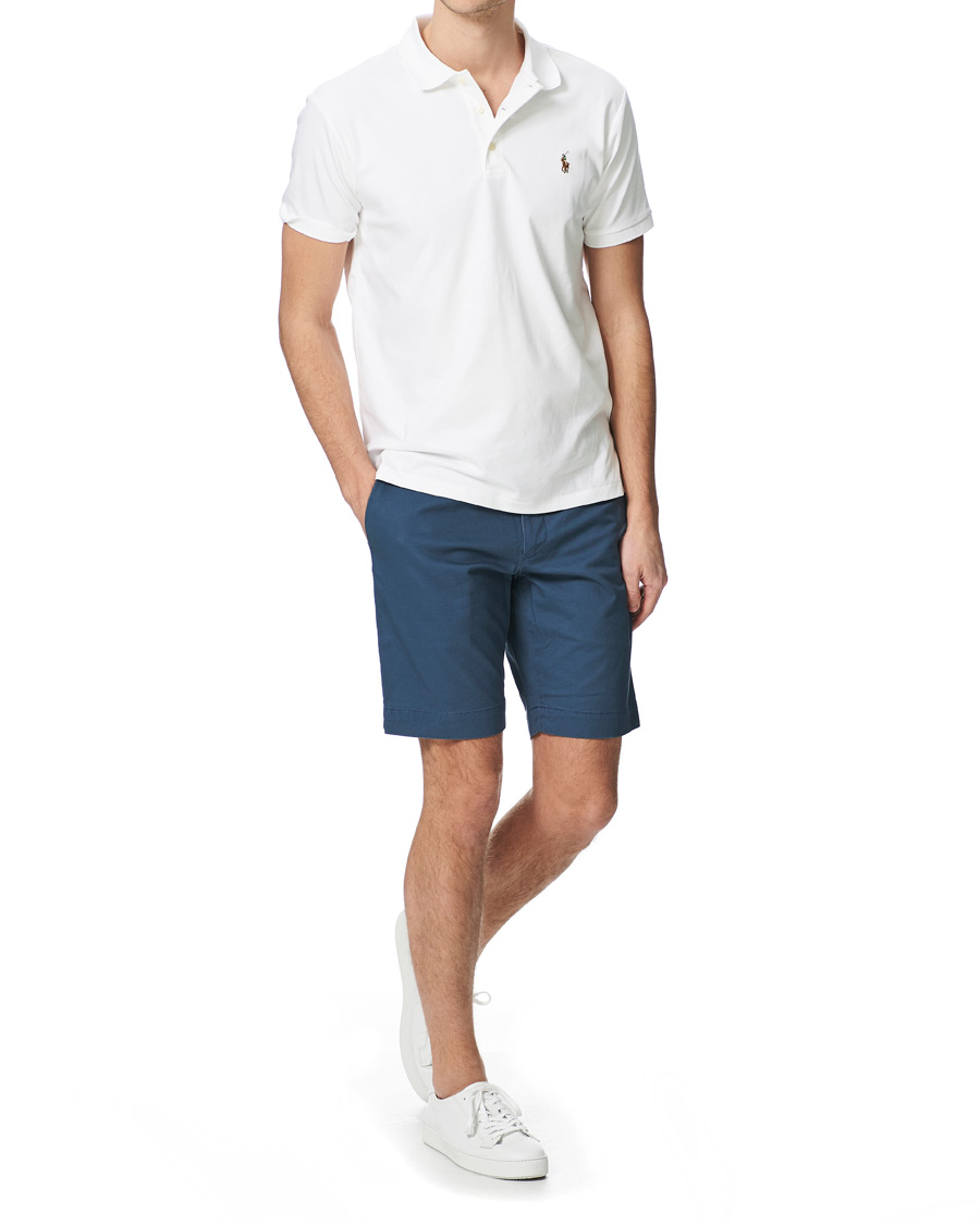Men | Shorts | Polo Ralph Lauren | Tailored Slim Fit Shorts Blue Corsair