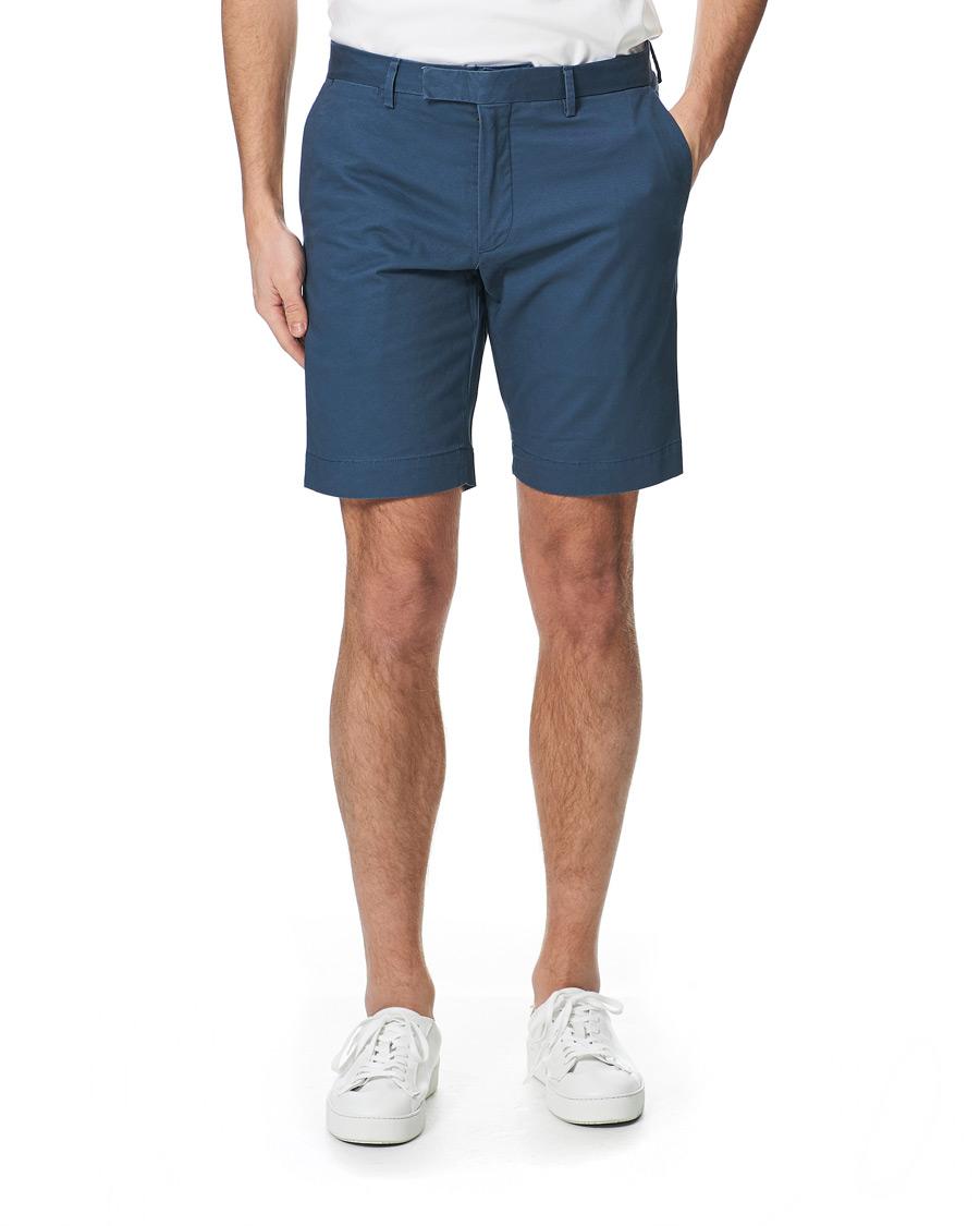 Men | Shorts | Polo Ralph Lauren | Tailored Slim Fit Shorts Blue Corsair