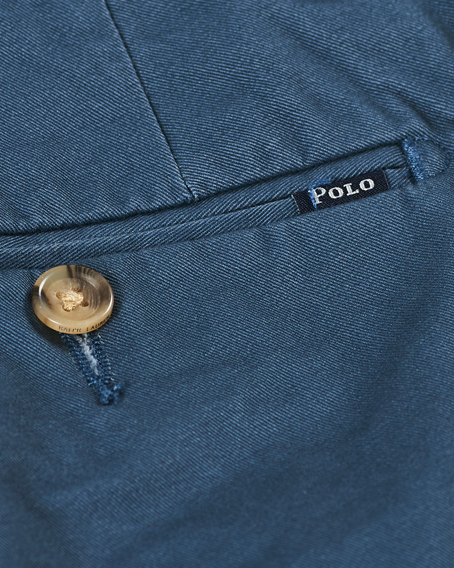 Men | Shorts | Polo Ralph Lauren | Tailored Slim Fit Shorts Blue Corsair