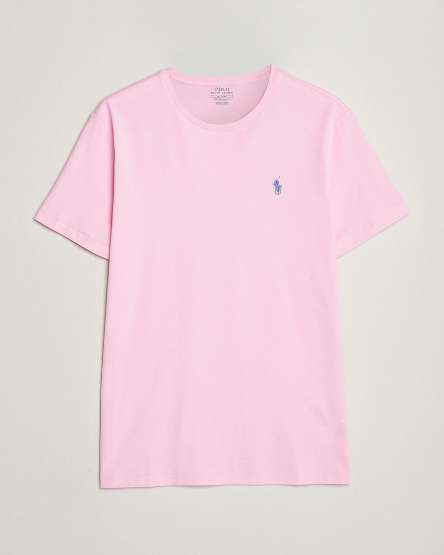 Polo Ralph Lauren Crew Neck T-Shirt Carmel Pink at 