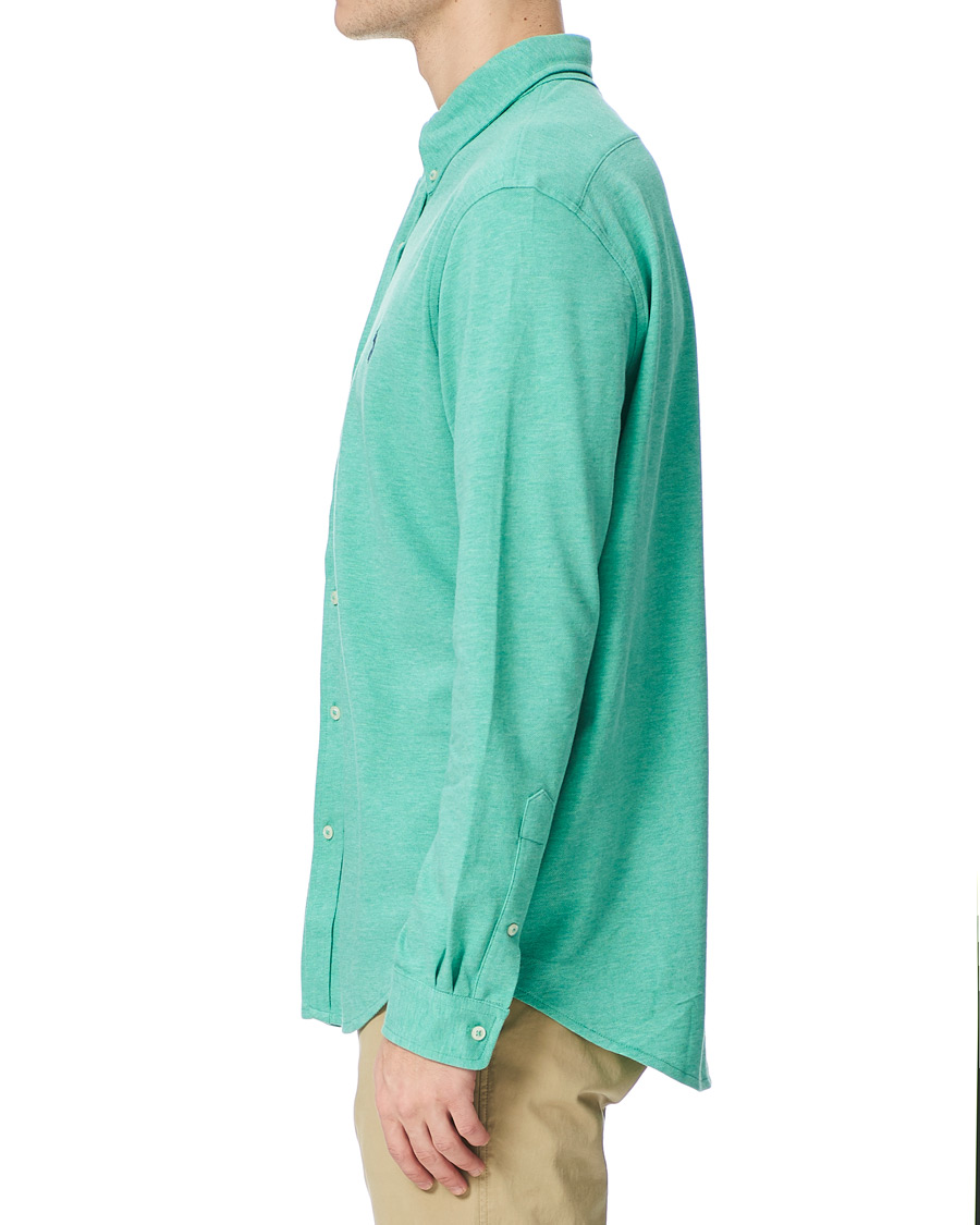 Men | Shirts | Polo Ralph Lauren | Featherweight Mesh Shirt Resort Green