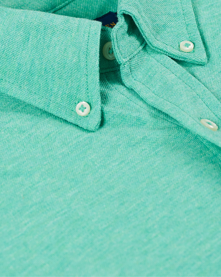 Men | Shirts | Polo Ralph Lauren | Featherweight Mesh Shirt Resort Green