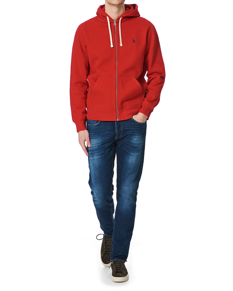 Polo Ralph Lauren Athletic Fleece Full-Zip Hoodie Red at