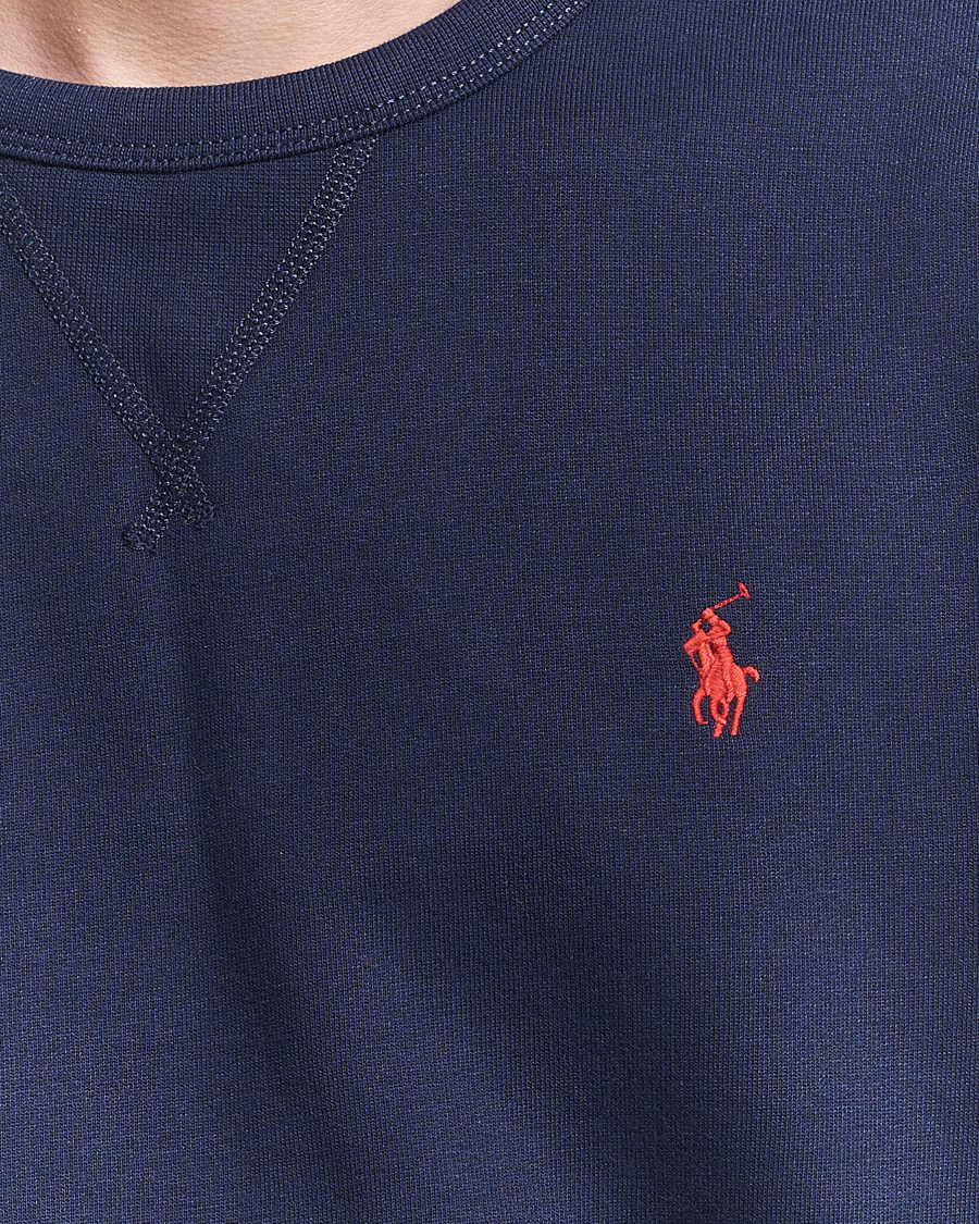 Men | Sweaters & Knitwear | Polo Ralph Lauren | Crew Neck Sweatshirt Cruise Navy