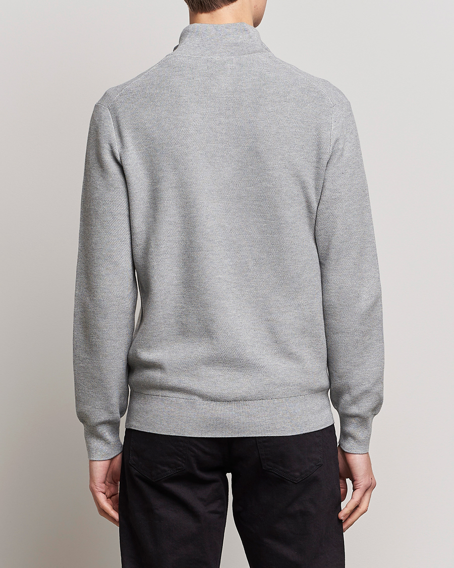 Men | Sweaters & Knitwear | Polo Ralph Lauren | Textured Half-Zip Andover Heather
