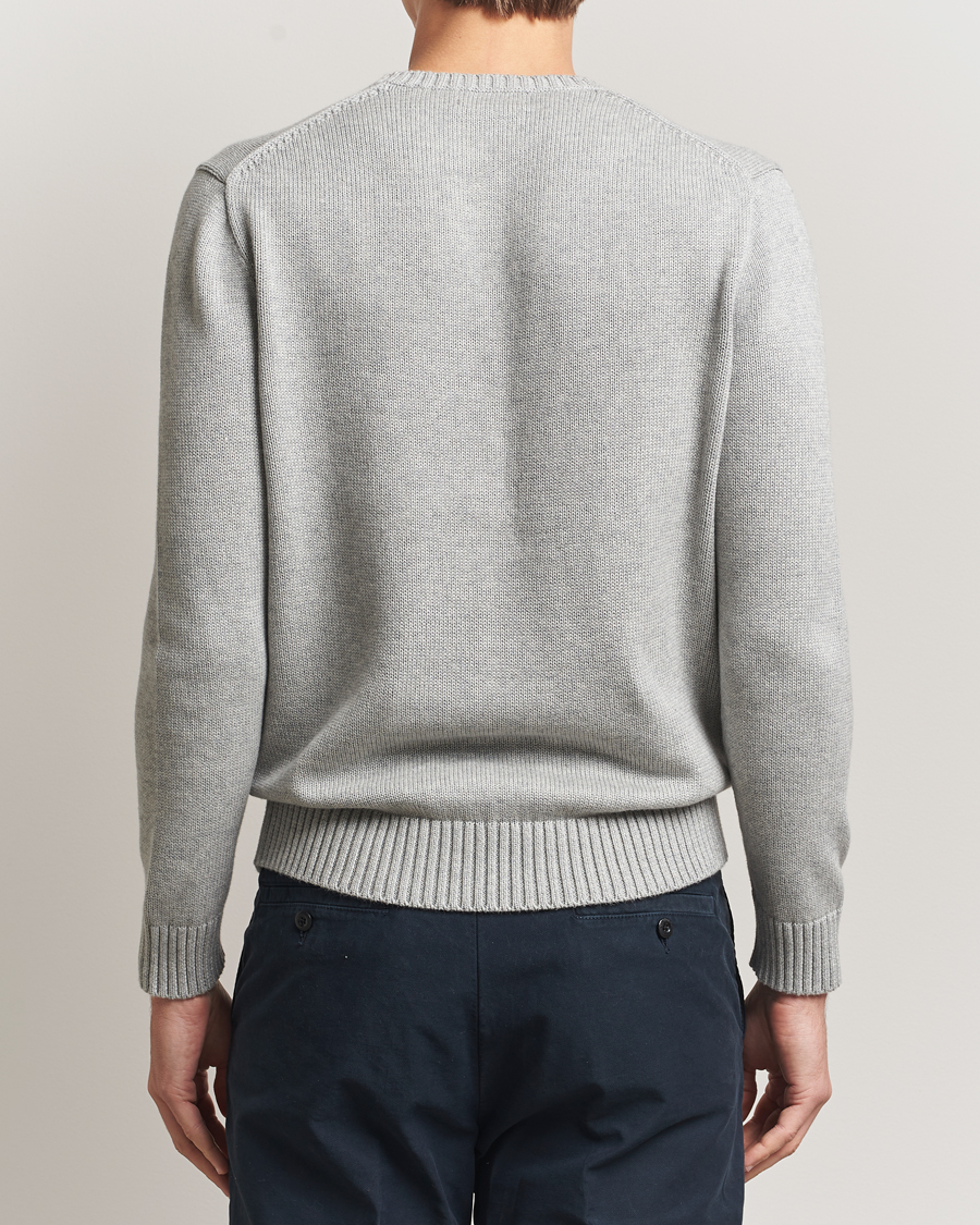 Men | Sweaters & Knitwear | Polo Ralph Lauren | Cotton Crew Neck Sweater Andover Heather