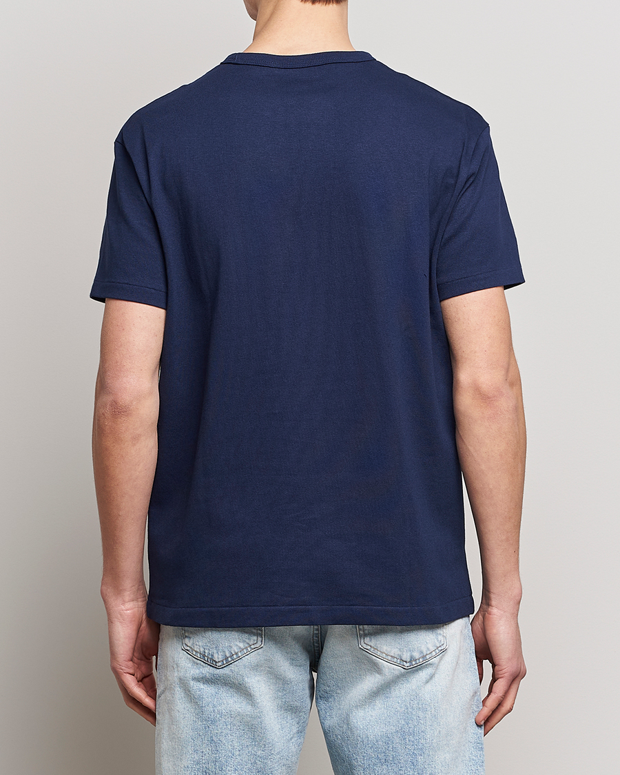 Men | T-Shirts | Polo Ralph Lauren | Heavyweight Crew Neck T-Shirt Newport Navy