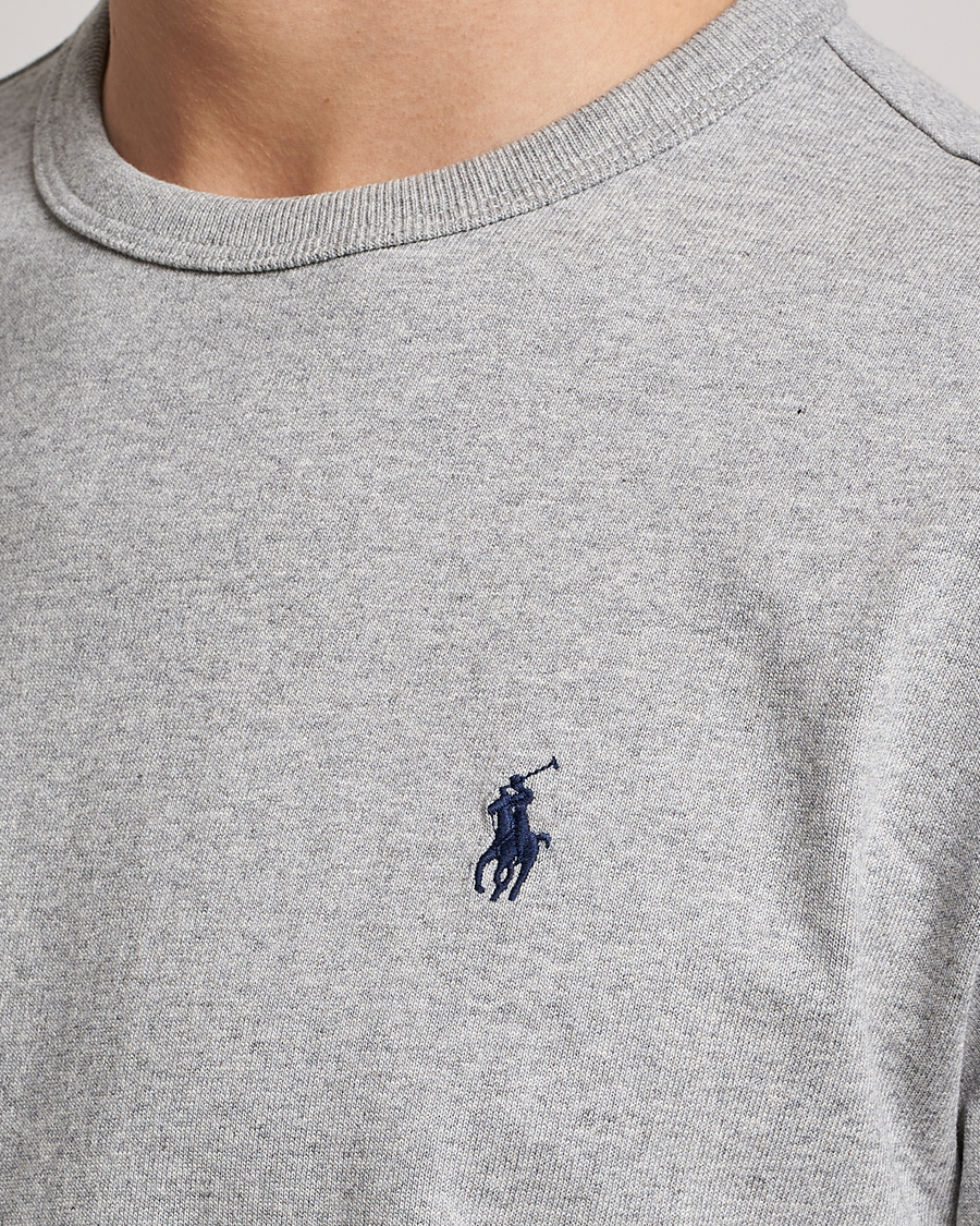 Men | T-Shirts | Polo Ralph Lauren | Heavyweight Crew Neck T-Shirt Andover Heather