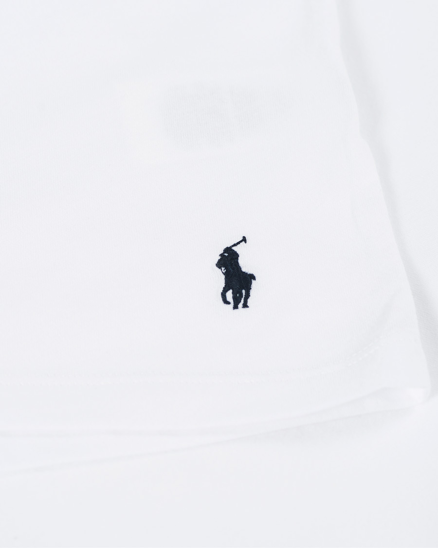 Men | T-Shirts | Polo Ralph Lauren | 3-Pack Crew Neck T-Shirt White