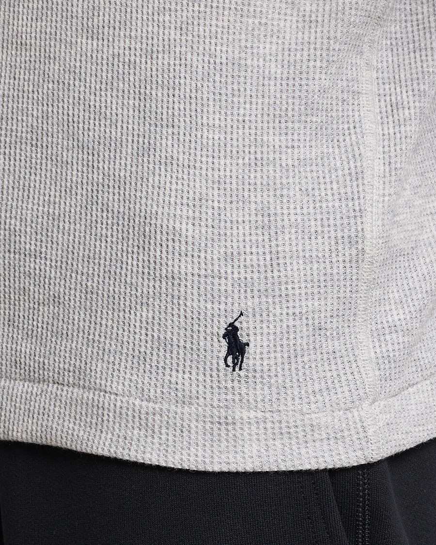 Men | T-Shirts | Polo Ralph Lauren | Waffle Long Sleeve Crew Neck English Heather