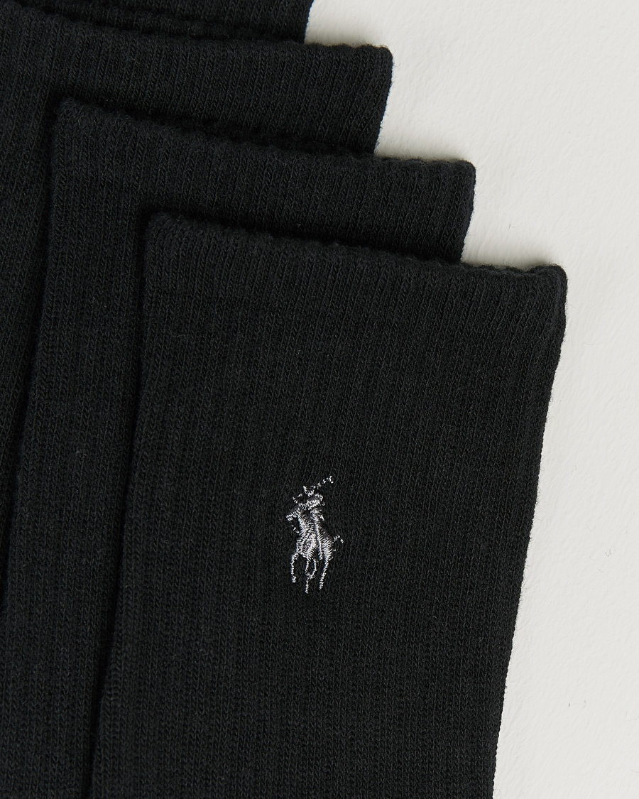 Men | Underwear & Socks | Polo Ralph Lauren | Polo Ralph Lauren6-Pack Cotton Crew SocksBlack