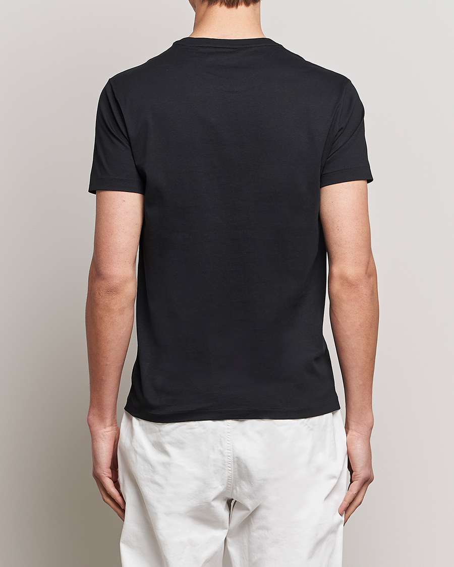 Men | T-Shirts | Polo Ralph Lauren | Chest Crew Neck Tee Black