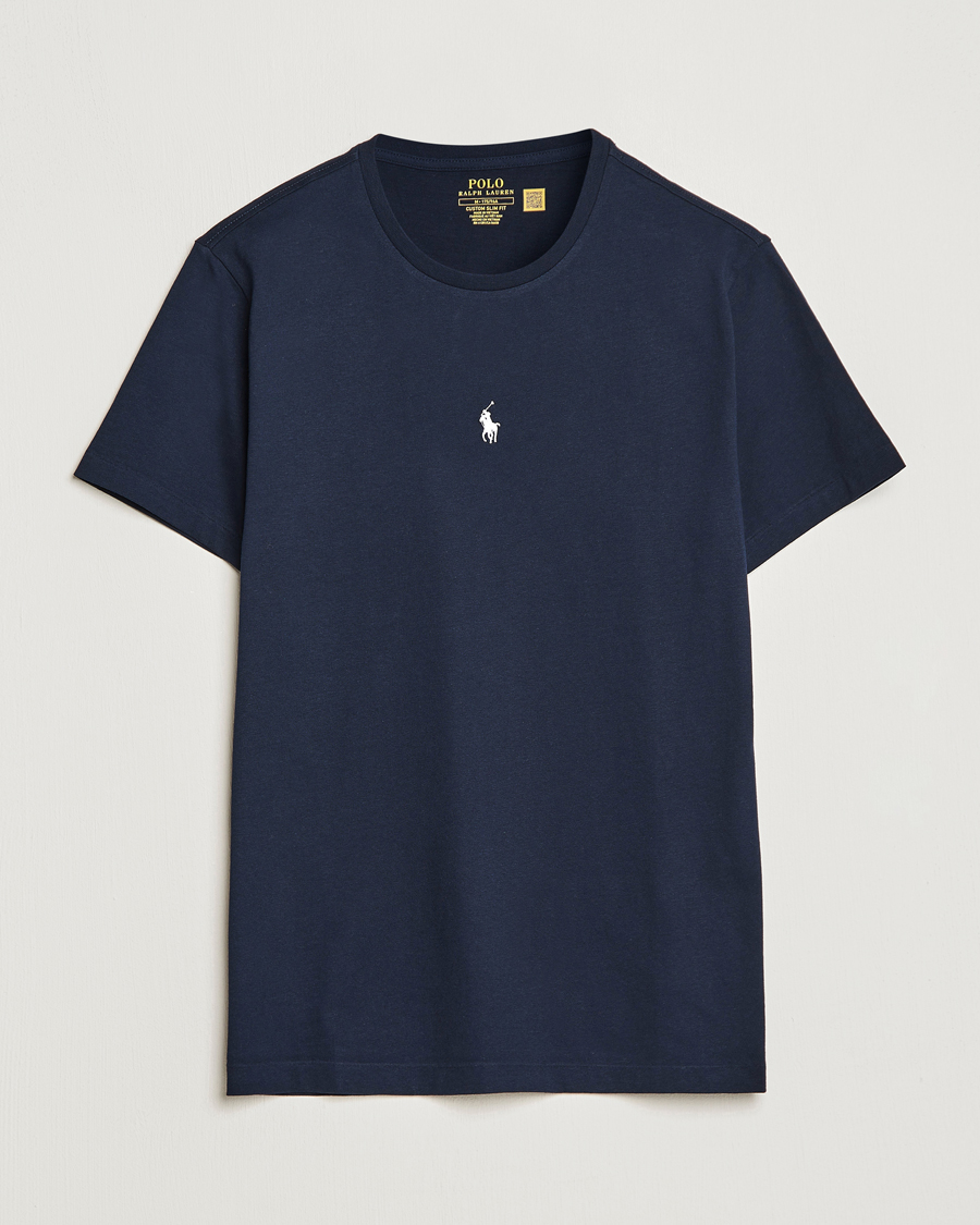 Men | T-Shirts | Polo Ralph Lauren | Chest Crew Neck Tee Aviator Navy