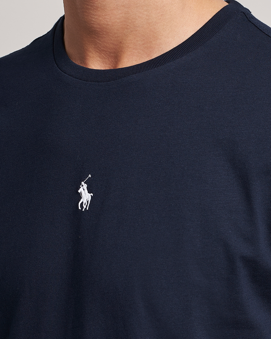 Men | T-Shirts | Polo Ralph Lauren | Chest Crew Neck Tee Aviator Navy