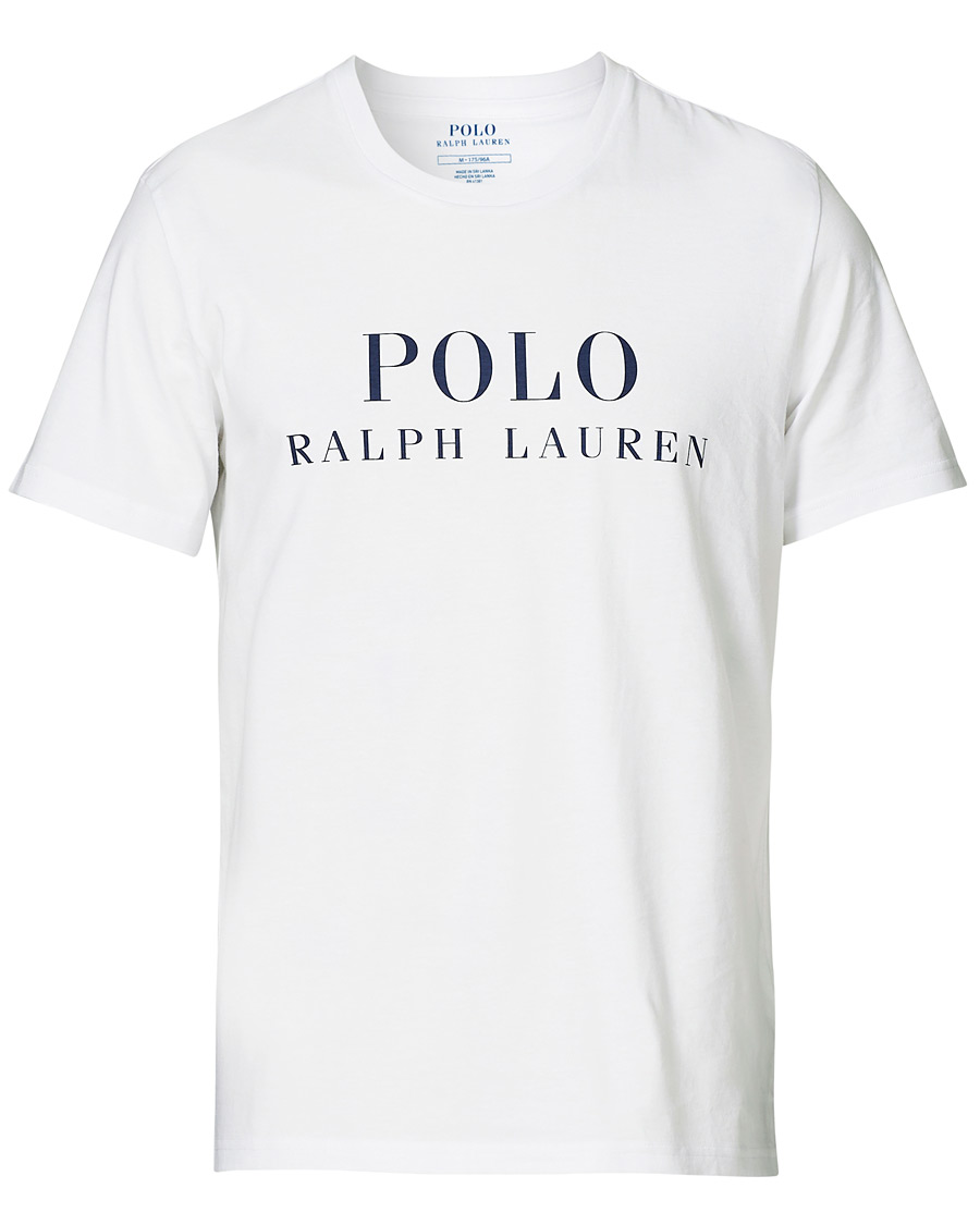 Men | Preppy Authentic | Polo Ralph Lauren | Logo Crew Neck Tee White