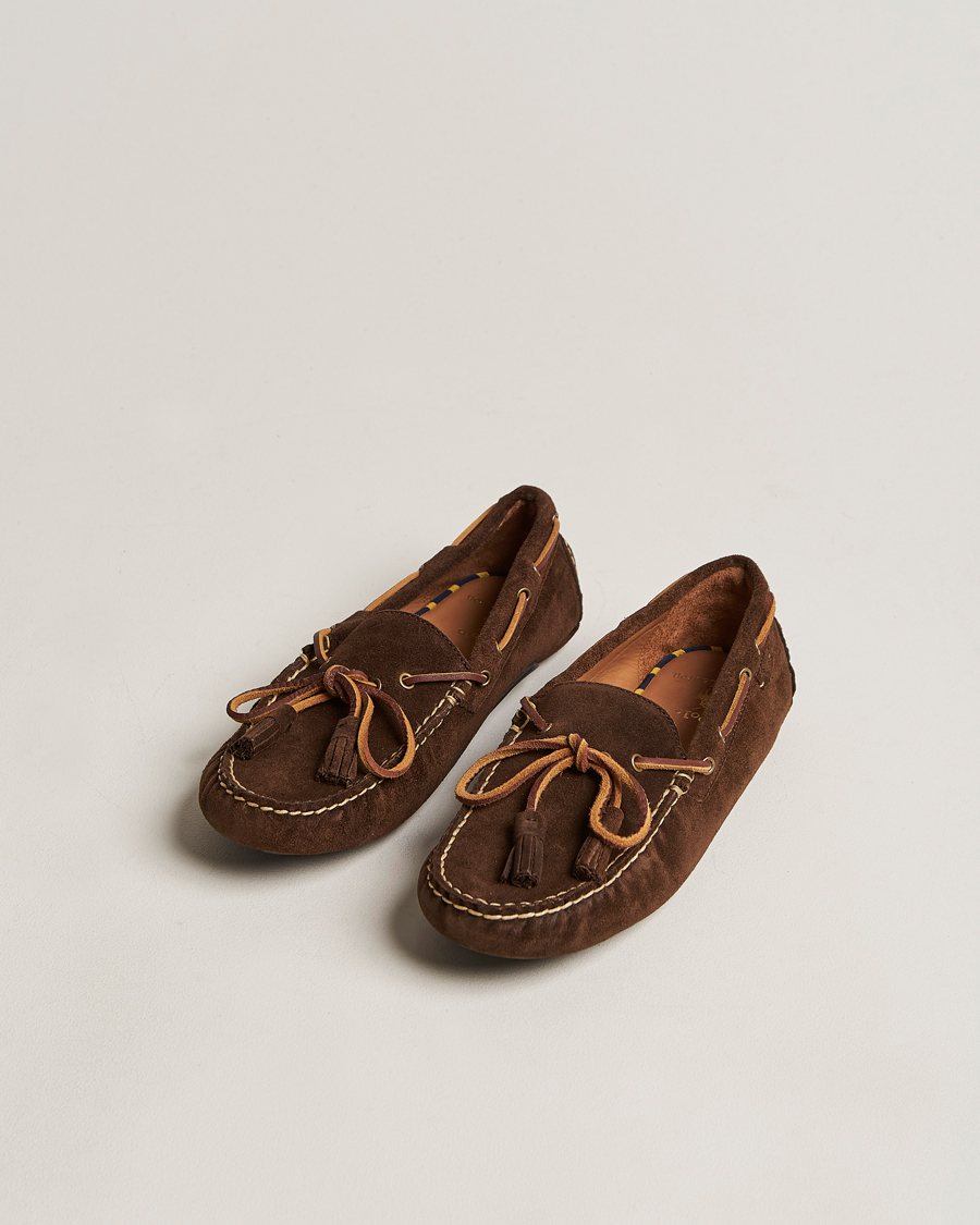 Men | Polo Ralph Lauren Anders Suede Driving Shoe Chocolate Brown | Polo Ralph Lauren | Anders Suede Driving Shoe Chocolate Brown
