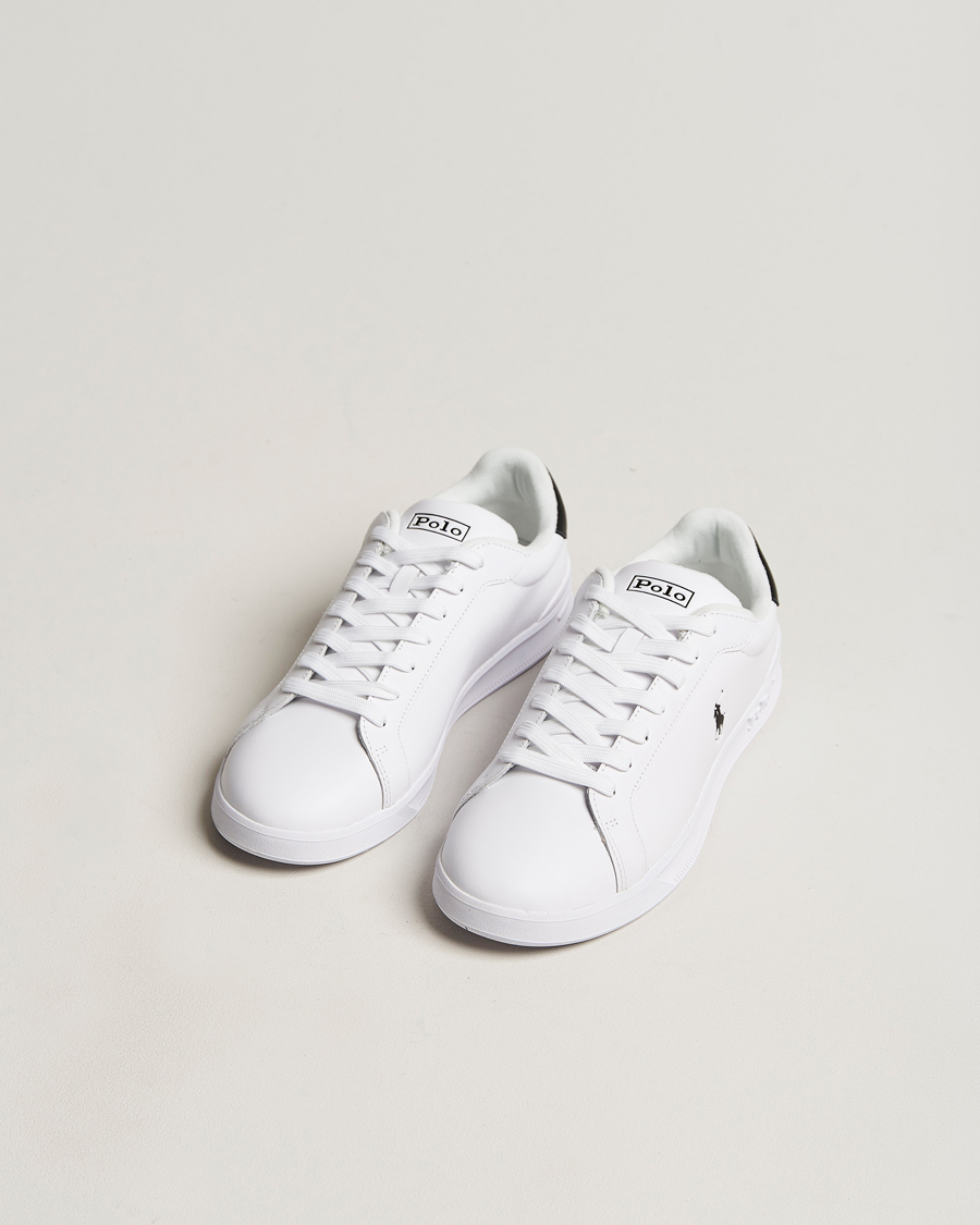 Men | Shoes | Polo Ralph Lauren | Heritage Court Sneaker White/Black