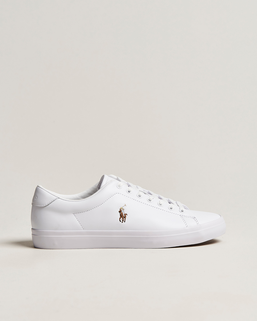 Men | Polo Ralph Lauren Longwood Leather Sneaker White | Polo Ralph Lauren | Longwood Leather Sneaker White