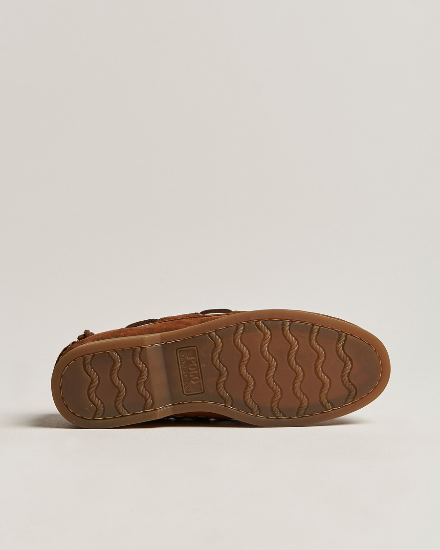 Men | Boat Shoes | Polo Ralph Lauren | Merton Suede Docksides New Pale Russet