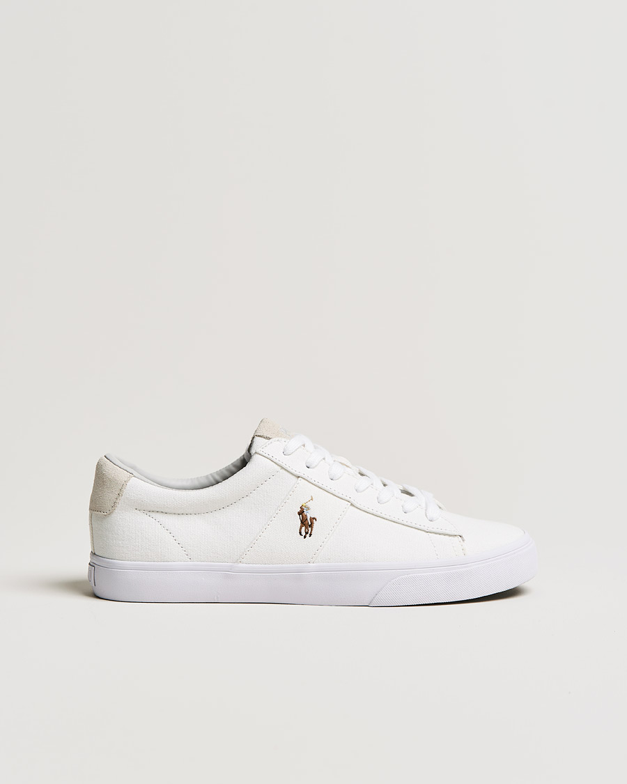 POLO Ralph Lauren Canvas Sneaker Lace-up closure. | Polo ralph lauren shoes,  Lacing sneakers, Canvas sneakers