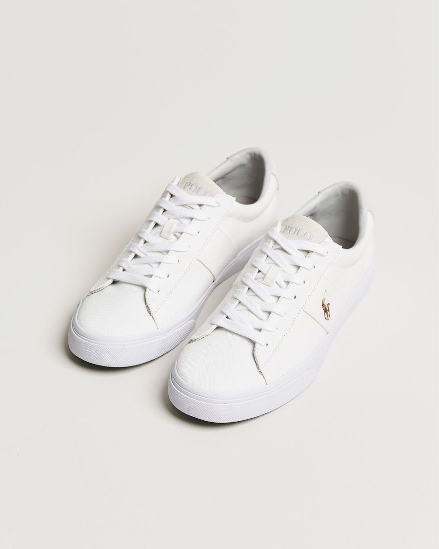 Men | Sneakers | Polo Ralph Lauren | Sayer Canvas Sneakers White