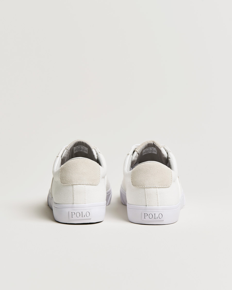 Men | Sneakers | Polo Ralph Lauren | Sayer Canvas Sneakers White