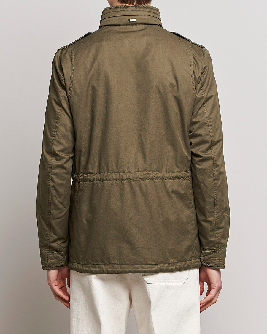Men | Coats & Jackets | Herno | Cotton Field Jacket Army Green