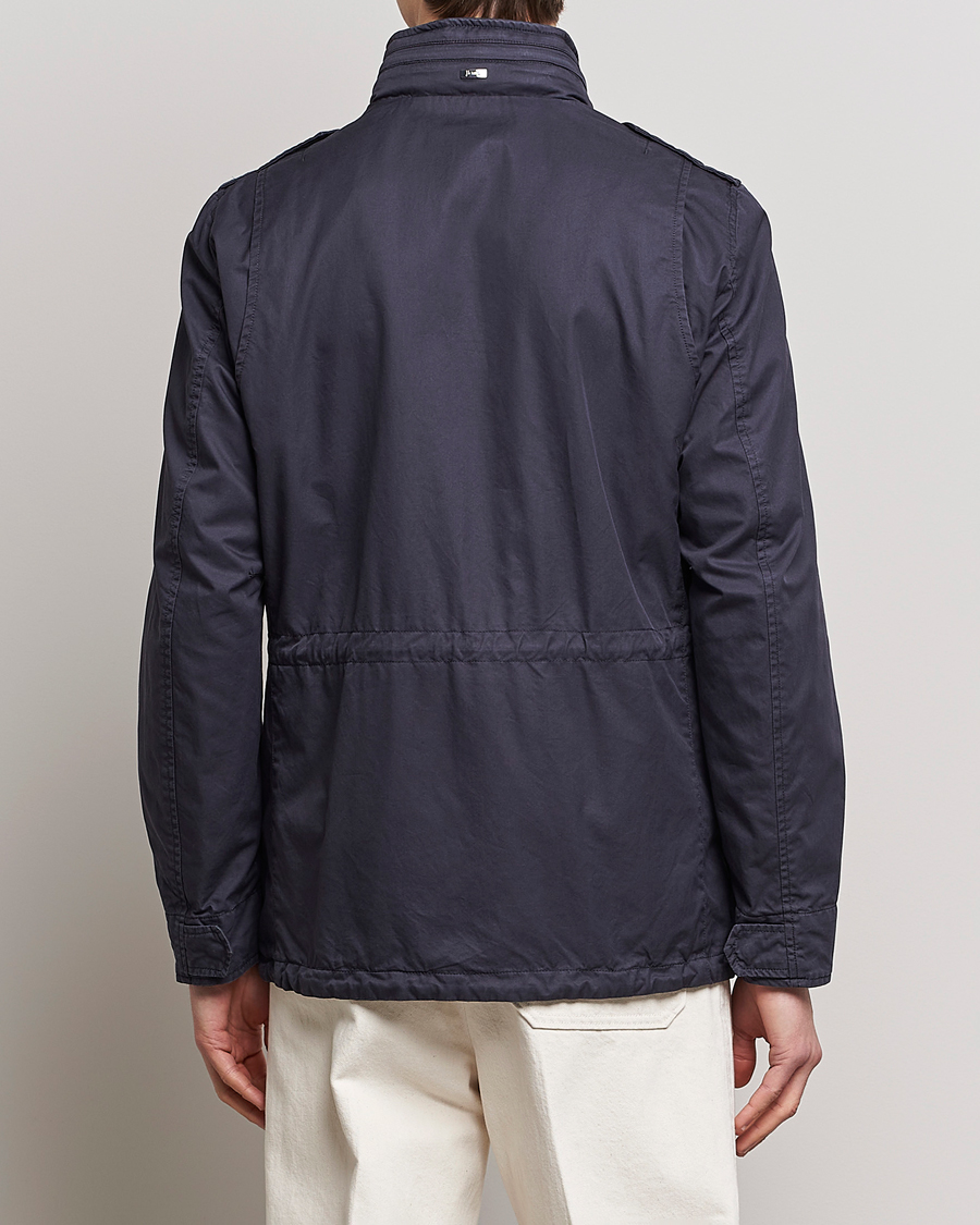 Men | Coats & Jackets | Herno | Cotton Field Jacket Navy